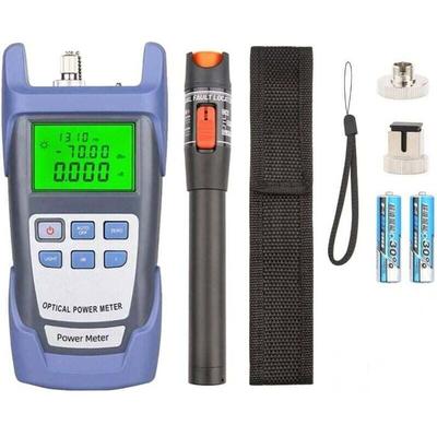 Ymyny - Glasfaser-Werkzeugsatz mit optischem 10-mW-Leistungsmesser, tragbarer Glasfaser-Teststift, Image