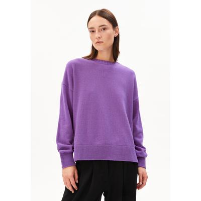 KAARALI - Frauen Oversized Fit Strickpullover - lila (Größe: M) Image