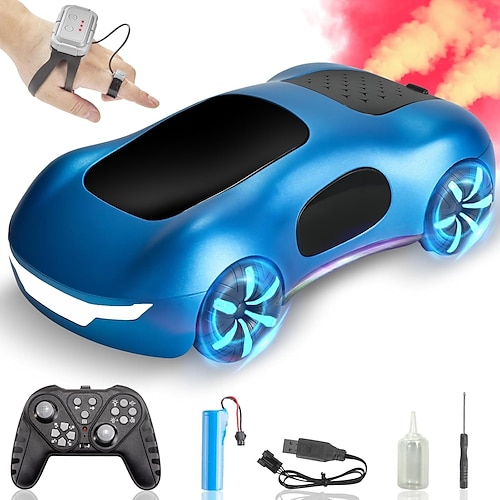 RC-Driftauto, ferngesteuerte Autos für Erwachsene 1/14 2,4 GHz Gesten-Drift-Stuntautos RC-Autos Dual-Spray RC-Driftauto Hochgeschwindigkeits-Drift-Ferngesteuerte Autos für Erwachsene, Jungen, Mädchen,