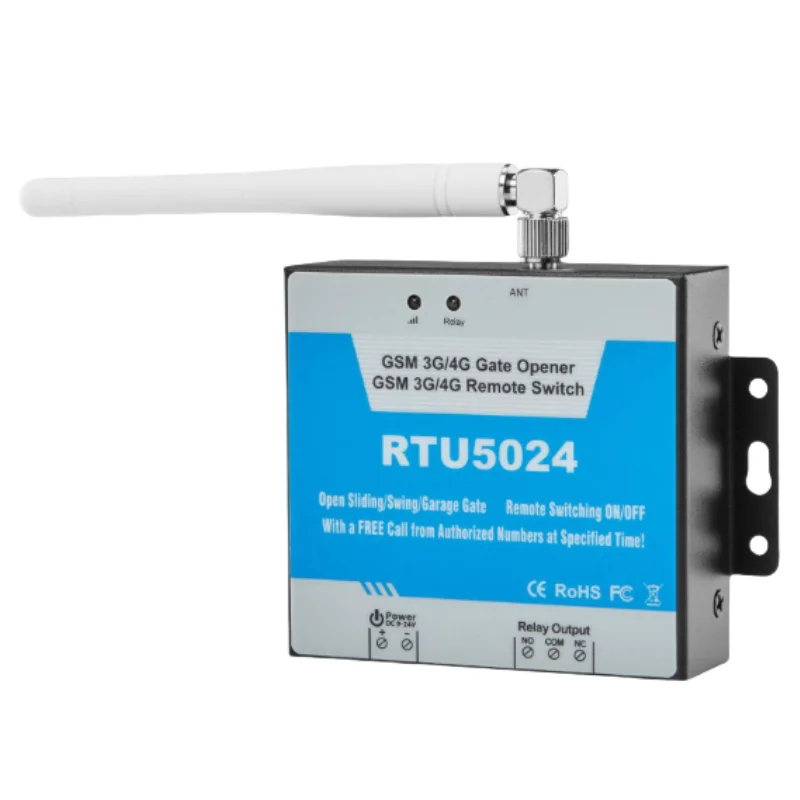 RTU5024 2G/4G GSM-Toröffner, GSM-Fernschalter, Türöffner, SMS-Türsteuerung, automatisch öffnen und schließen Image