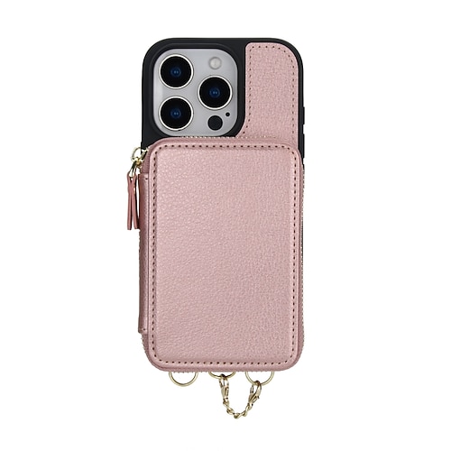 Handy Hülle Handyhüllen Für iPhone 17 Pro Max 17 Air 16 15 14 Pro Max Plus 16e 13 Pro Max Rückseite Magnetisch mit Trageriemen Kartenfach Retro TPU PU-Leder Image