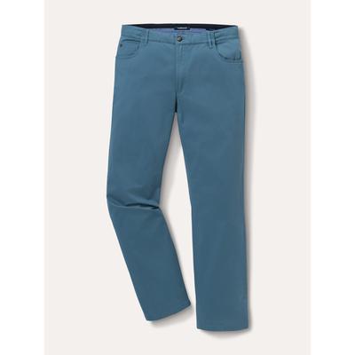 Walbusch Herren Bügelfrei Dehnbund Five-Pocket Blau Image
