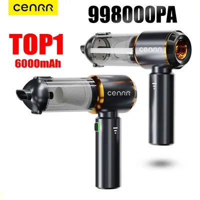 CENRR Mini-Autostaubsauger 998000 PA Cordless Leistungsstarker kabelloser Autoreiniger Handstaubsauger für Haushaltsgeräte Image