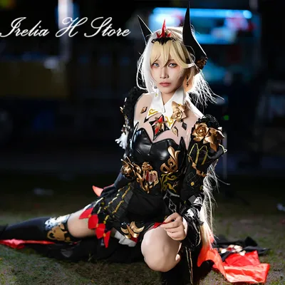 Irelia H Store Honkai Impact 3 Bianka Ataegina Cosplay Kostüm für Frauen Halloween Partykleid weibliches Spiel Image