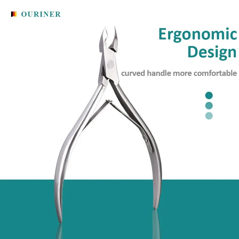 1 stücke Nagelhautzange Nagel Maniküre Häutchen Schere Clippers Trimmer Dead Skin Remover Pediküre Edelstahl Schneider Werkzeug Image