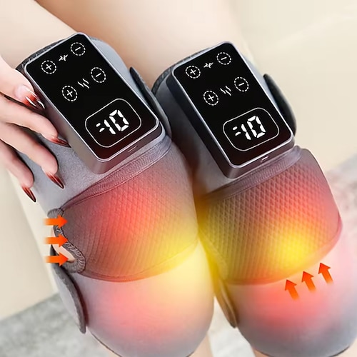 Multifunktions-Bein-Knie-Massagegerät Gelenkheizung Vibrationsmassage Ellenbogen-Schulterstütze Thermo-Kniepolster Durchblutung Image
