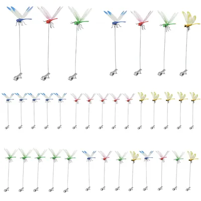 Dragonfly Clip Bug Repellent Clip on Dragonfly for Hat Dragonfly Hat Clip Bug Repellent Outdoor Garden Dragonfly Decoration