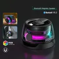 NUOVO G200 Mini altoparlante Bluetooth magnetico portatile altoparlante con luce RGB supporto per telefono cellulare altoparlante wireless macchina Ktv domestica