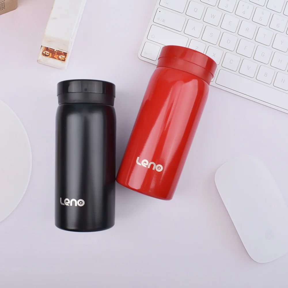 1pc 200ml 304 Stainless Steel Mini Portable Thermos Bottle Leak-Proof Travel Water Bottle Portable Coffee Tea Cup Gift Image
