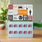 Organizzatore di archiviazione porta carte Micro SD da 10 slot, formato carta di credito ultra sottile Leggero portatile TF MSD Memory Card Storag