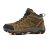 48 Große Herbst-High-Top-Männer-Wanderstiefel, Winter-Outdoor-Schuhe, Schnürung, rutschfest, Sport, lässig, Trekking-Stiefel, warme Schuhe für Herren und Wildleder
