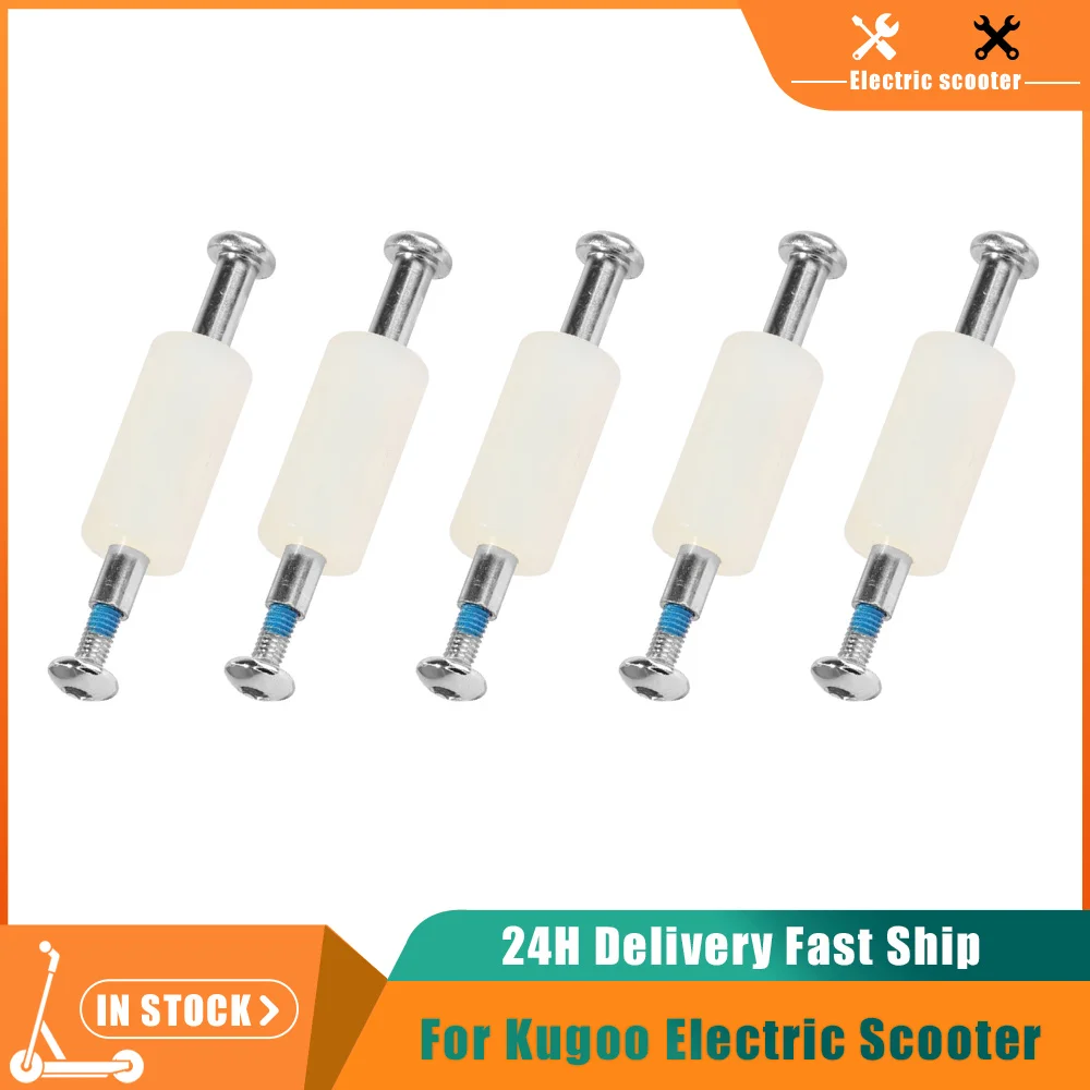 1/5/10PC Rohr Hülse Und Feststellschraube Für Kugoo S1 S2 S3/S1 Pro elektrische Roller Klapp Roller Welle Reparatur Zubehör Image
