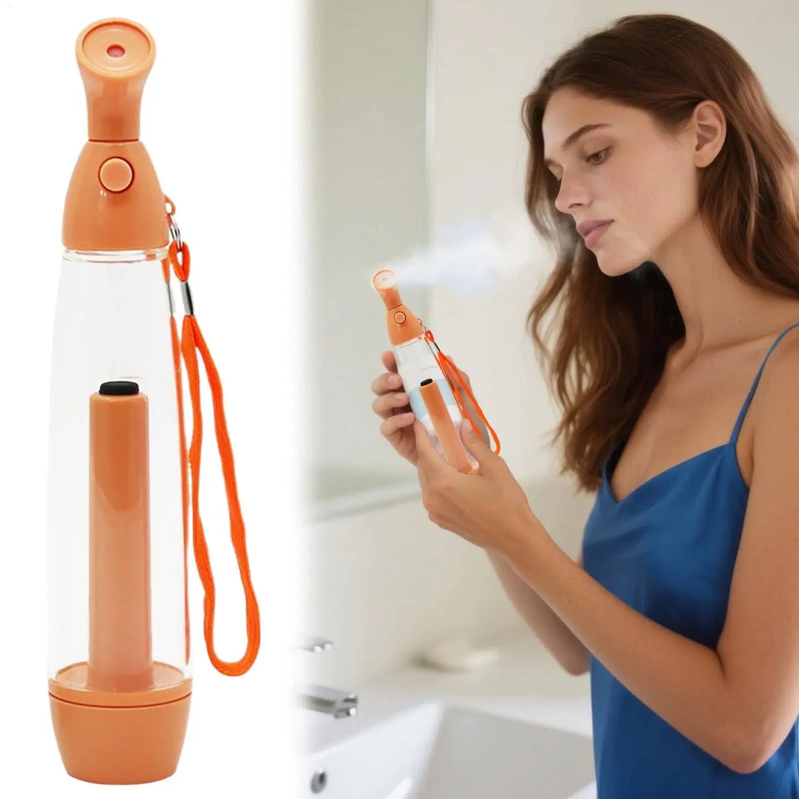 Gesichts Mister Handheld Feuchtigkeitsspendende Luftbefeuchter Augensprüher Manuelle Dampfer Feuchtigkeitsspendende Hautpflege Werkzeuge Tragbare Luftbefeuchter für Zuhause Image