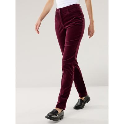 Walbusch Damen Five Pocket Cord-Hose Rot Image