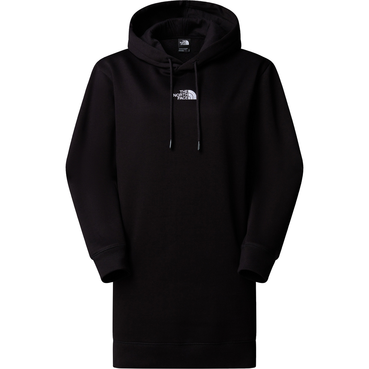 The North Face Damen Essential Relaxed Hoodie Kleid (Größe XS, schwarz)