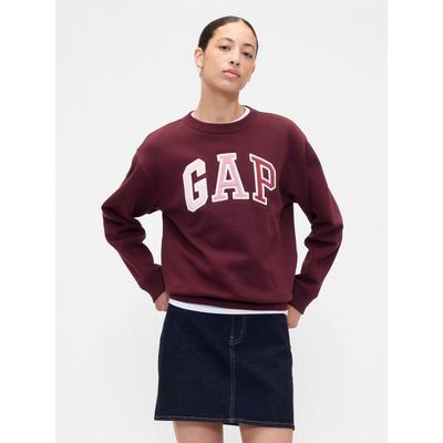 Gap Red Relaxed Logo Sweatshirt