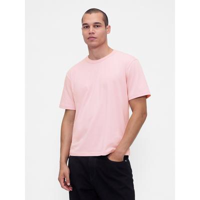 Gap Pink Original Crew Neck Short Sleeve T-Shirt