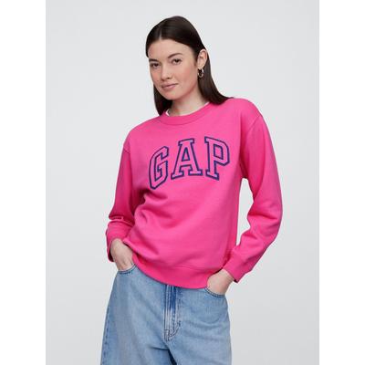 Gap Pink Logo Crew Neck Sweatshirt