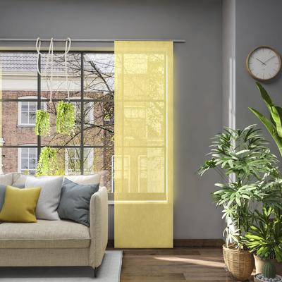 Schiebegardine NEUTEX FOR YOU "Libre-ECO", gelb, B:60cm H:230cm, Jacquard, Polyester, Gardinen, nach Maß Image