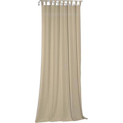 Vorhang WIRTH "Wiessee", beige (natur), B:150cm H:385cm, Baumwolle, Leinen, Modal, Gardinen, nach Maß Image