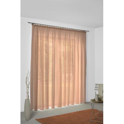 Vorhang WIRTH "Sunday", orange (terra), B:142cm H:315cm, Baumwolle, Polyester, Gardinen, nach Maß Image