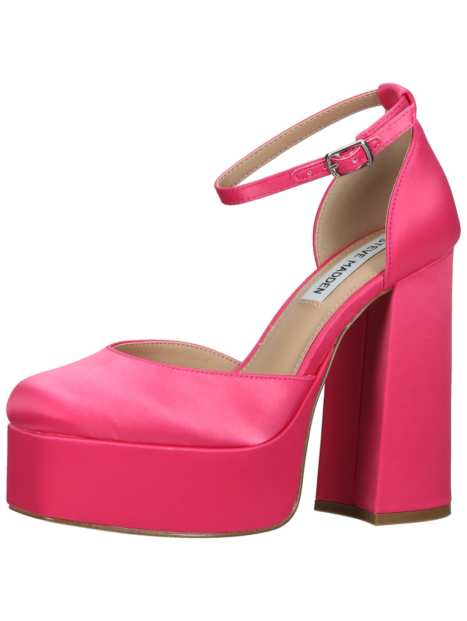 High-Heel-Pumps STEVE MADDEN "STEVE MADDEN Pumps Textil", Damen, Gr. 40, rosa (pink), Textil, Schuhe