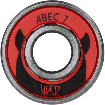 Kugellager WICKED "ABEC 7 Freespin - 16-pack", silber (silberfarben), Wälzlager, 16 St., Stahl Image