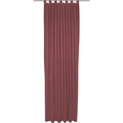 Vorhang WIRTH "Uni Collection", rot, B:142cm H:275cm, Baumwolle (Bio-Baumwolle), Gardinen, nach Maß Image