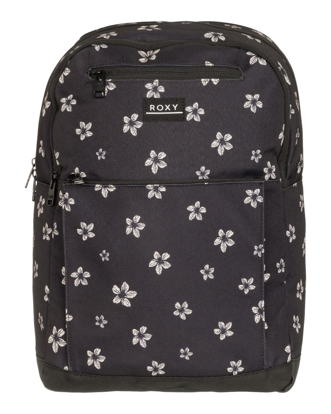 Tagesrucksack ROXY "Here You Are Printed", Damen, grau (anthrazit sol searcher ditsy), Polyester, Rucksäcke Image