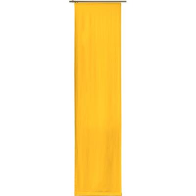 Schiebegardine WIRTH "Umea" Gr. 2, gold (goldfarben), B:60cm H:175cm, Jacquard, Polyester, Gardinen Image