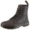 Schnürboots DR. MARTENS "Combs", Herren, Gr. 47, grau (anthrazit), Leder, klassisch, Schuhe, Schnürboots, Freizeitstiefelette mit Anziehlasche