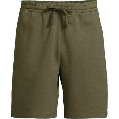 Luxe Shorts, Men, size: 44-46, regular, Green, Cotton/Polyester/Poly-blend, by Lands' End