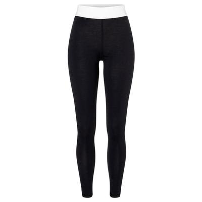 super.natural - Women's Bio Base Tights - Lange Unterhose Gr L schwarz Image