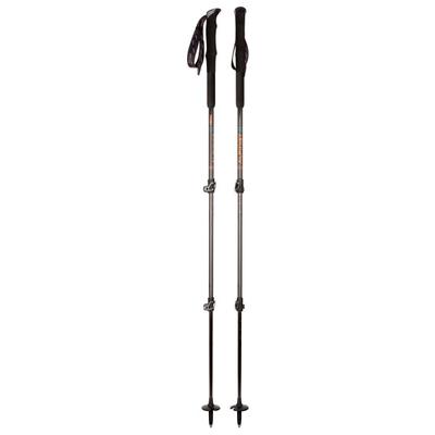 Kohla - Alpinist Stock - Trekkingstöcke Länge 105 - 140 cm schwarz/orange Image