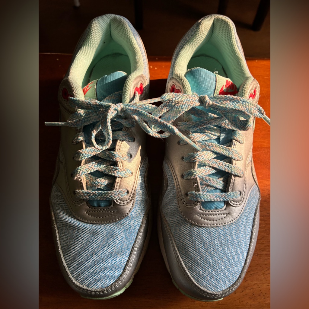 Nike Shoes | Women’s Size 7 Nike Air Max Tennis Shoes | Color: Blue/Gray | Size: 7