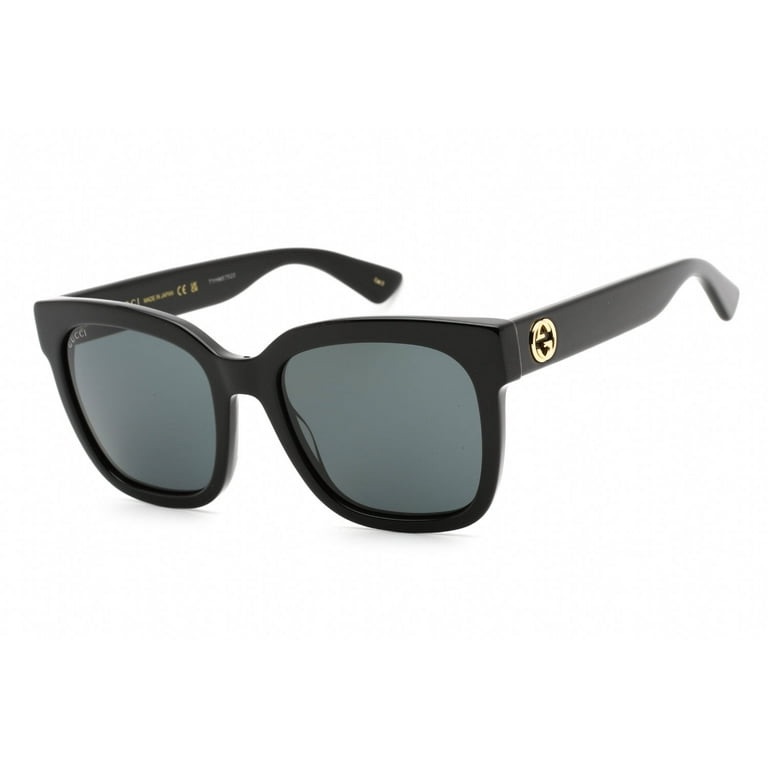 Gucci Accessories | Gucci Sunglasses Black With Gold Logo 55-18-145 New | Color: Black | Size: 55-18-145
