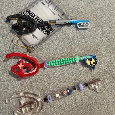 Disney Toys | Disney Collectible Key Set - Star Wars And Toy Story | Color: Blue/Red | Size: Osbb