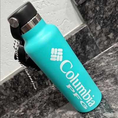 Columbia Kitchen | Columbia Pfg Aqua Hydroflask 21oz Bottle | Color: Blue/White | Size: Os