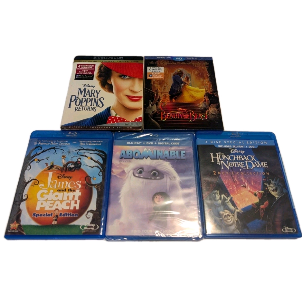 Disney Media | Disney Blu-Ray Movie Collection | Color: Blue/Red | Size: Os