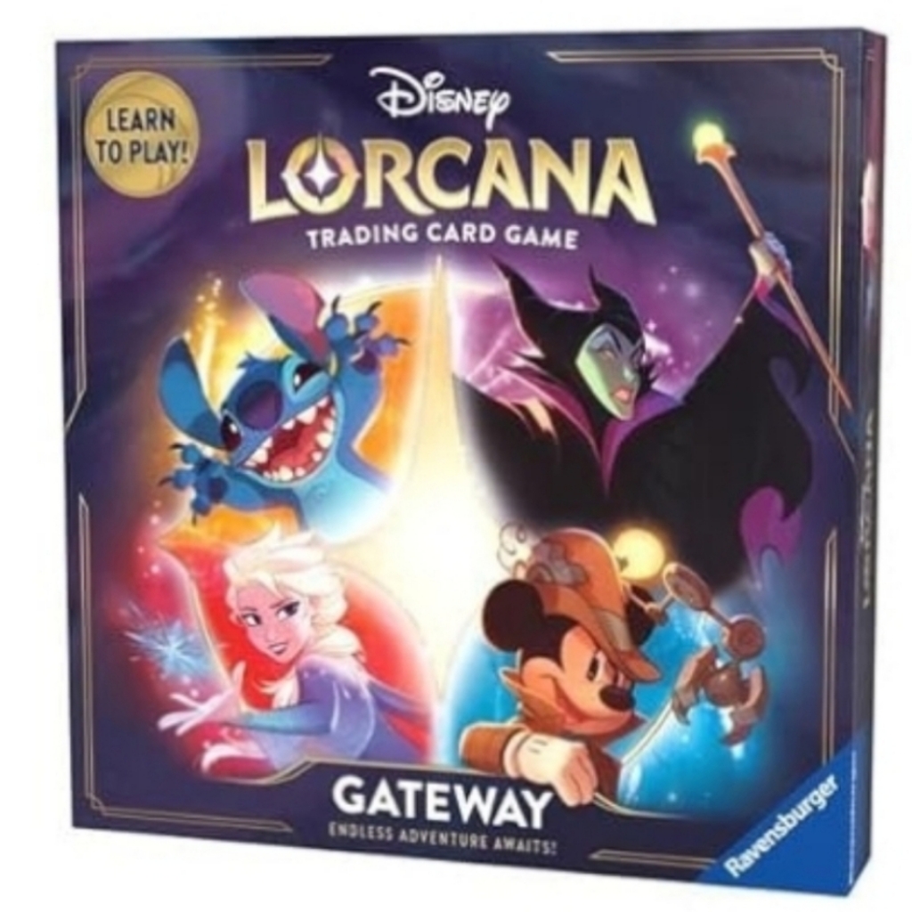 Disney Games | #0260 Disney Lorcana Enchanted Card Game Blue And Purple | Color: Blue/Purple | Size: Os