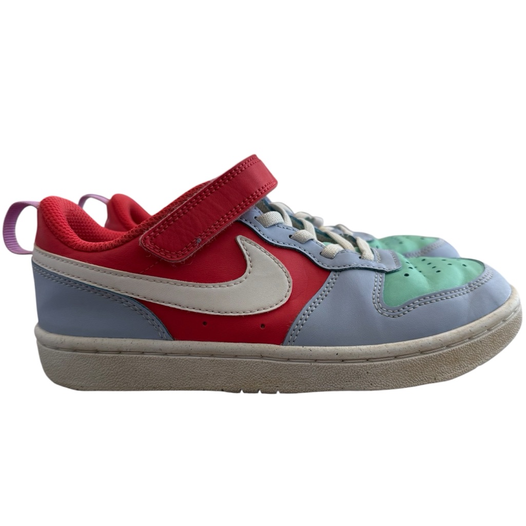 Nike Shoes | Girls Size 1y Nike Kids Multicolor Sneakers | Color: Blue/Pink | Size: 1g