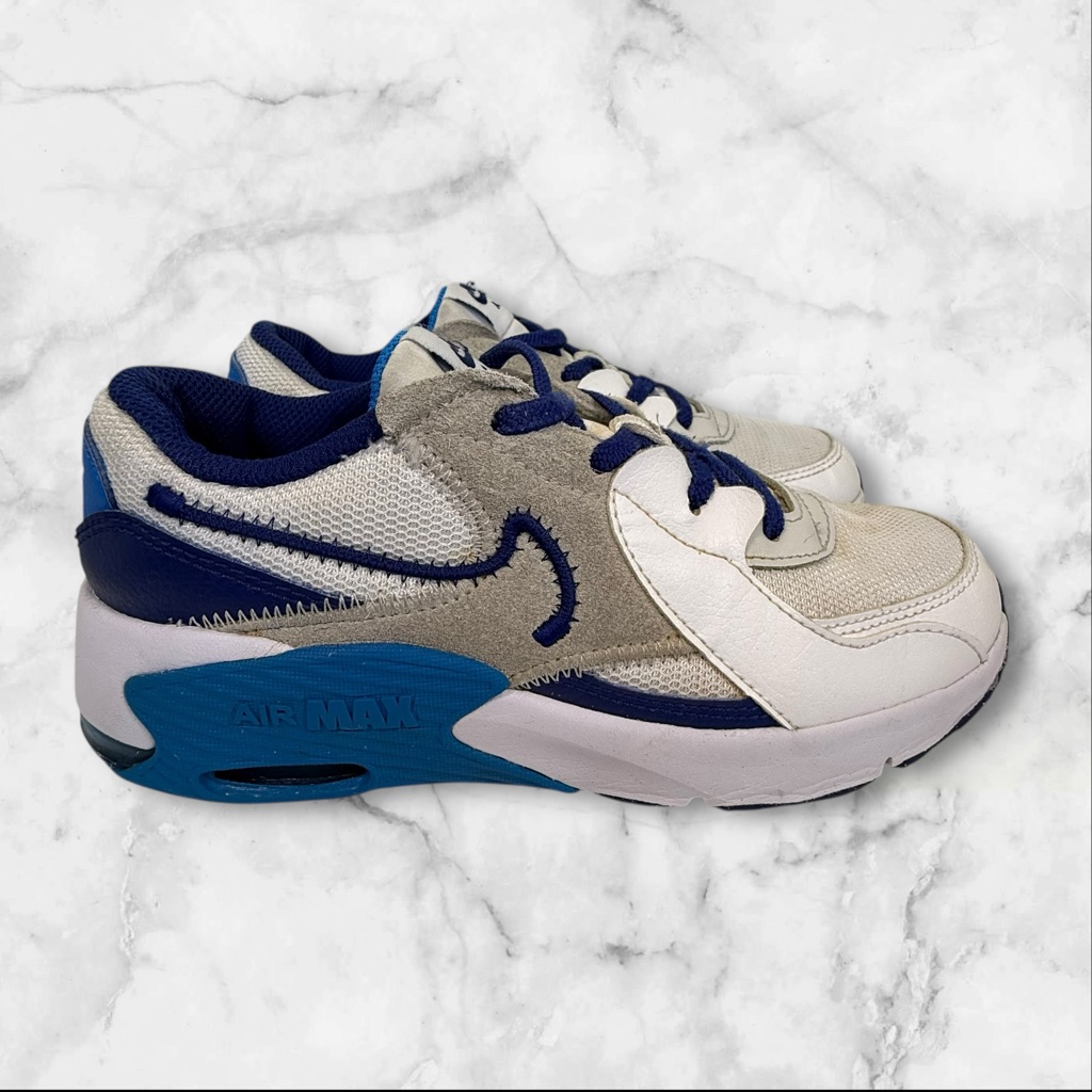 Nike Shoes | Kids Nike Air Max Excee Size 2y | Color: Blue/Gray | Size: 2b