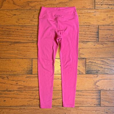 Athleta Bottoms | Athleta Girl Transcend Crossover 7/8 Tight | Color: Pink | Size: L/12
