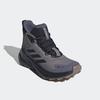 Wanderschuh ADIDAS TERREX "TERREX TRAILMAKER 2.0 MID GORE-TEX", Gr. 40,5, taupe oxide, core schwarz, preloved violet, Textil, Synthetik, sportlich, Schuhe, wasserdicht