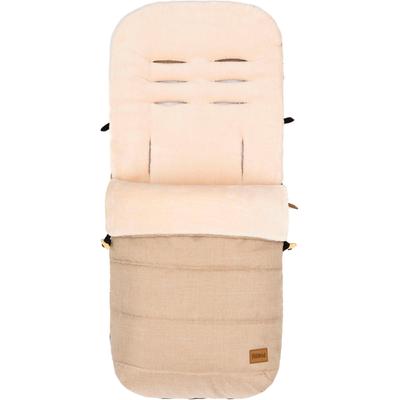 Fußsack FILLIKID "Lanin, Winterfußsack", Baby, beige (natur), Polyester, Fußsäcke Image