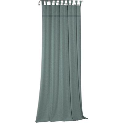 Vorhang WIRTH "Wiessee" Gr. 1, grün, B:75cm H:125cm, Jacquard, Baumwolle, Leinen, Modal, Gardinen Image