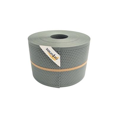 zaun|zu® Sichtschutz Polyal ECO Gelocht QUADRAT Streifen Image