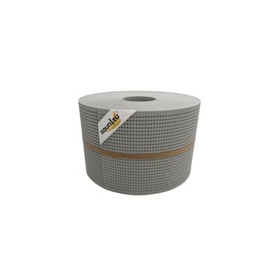 zaun|zu® Sichtschutz PP Premium Gelocht 30 Prozent Streifen Steingrau 50m Image