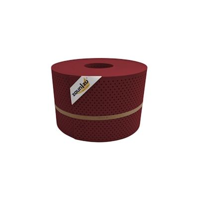 zaun|zu® Sichtschutz PP Premium Gelocht 15 Prozent Streifen Bordeauxrot 50m Image
