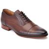 Base London Angelo Leder Herrenschuhe in Schwarz Oxford Stil